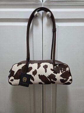 House of Harlow Cow Print Bag